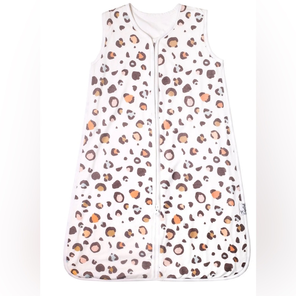 Copper Pearl Luxury leapord Print Sleep Sack 6-12 mnts